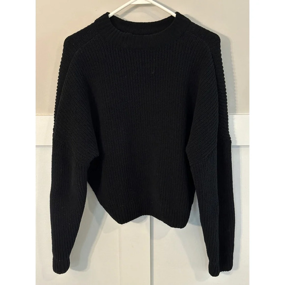 Women's Abercrombie & Fitch Black Sweater Size S - Picture 5 of 8